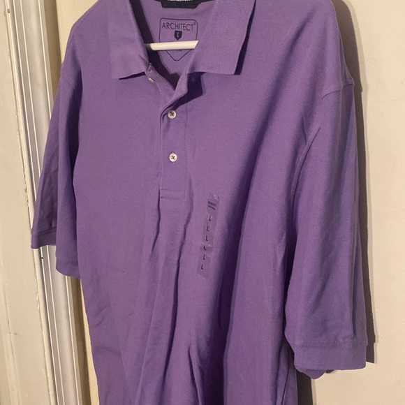 Architect Polo Purple NWOT - Picture 3 of 4